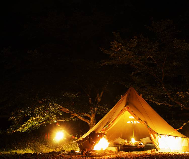 グランピングサイト ときたまひみつきち Comoriver コモリバ